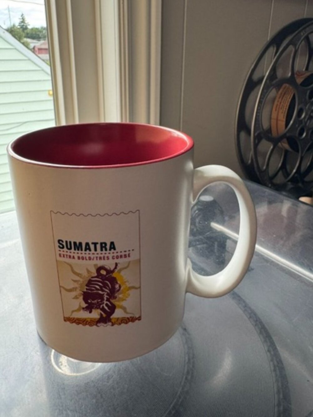 Collectible Starbucks Sumatra coffee mug from 2010